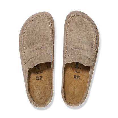 Men's Naples Wrapped Taupe Suede