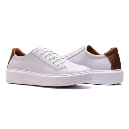 White Casual Trainer