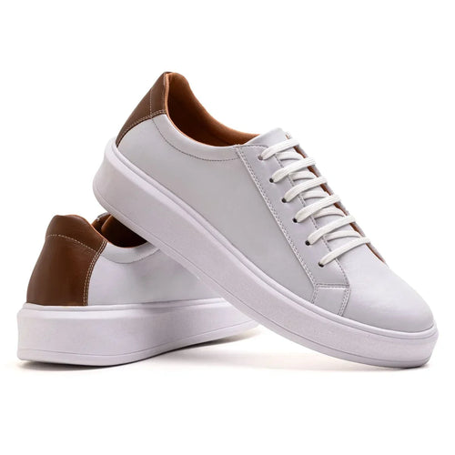 White Casual Trainer