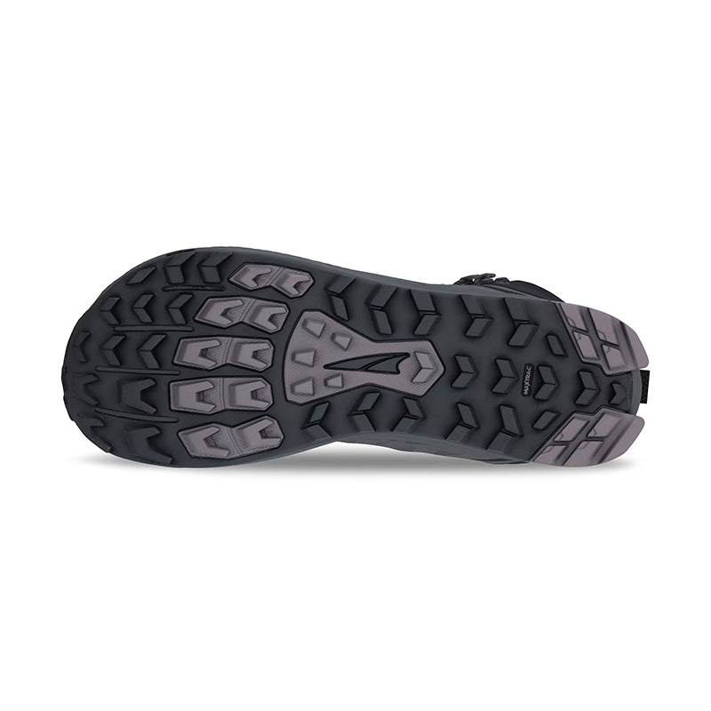 Men's Lone Peak 9 Waterproof Mid Black/Grey