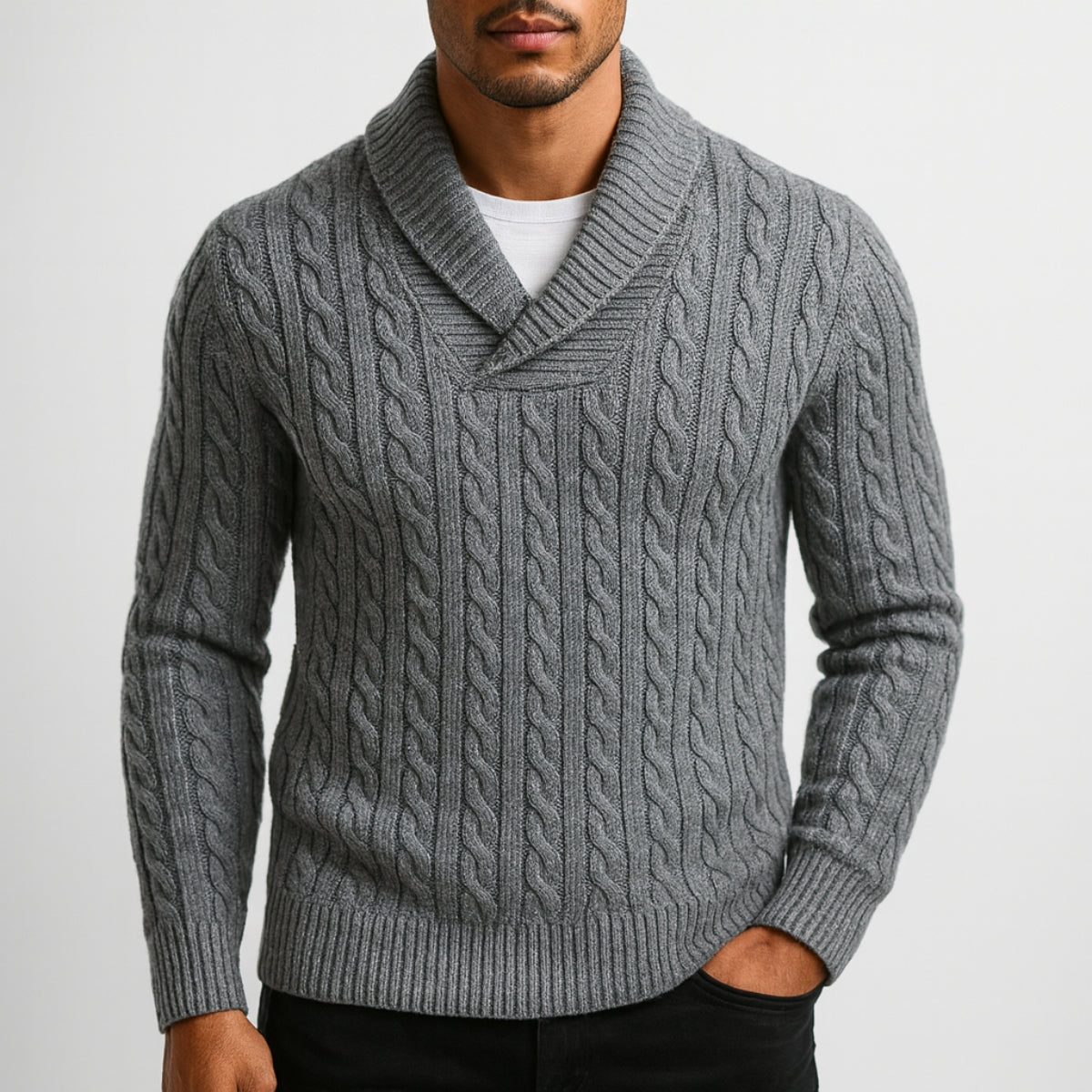 Belnor Cable Wool Sweater