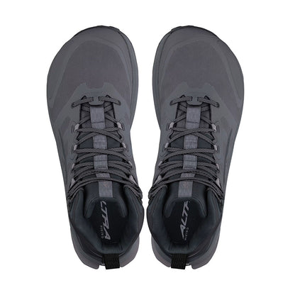 Men's Lone Peak 9 Waterproof Mid Black/Grey