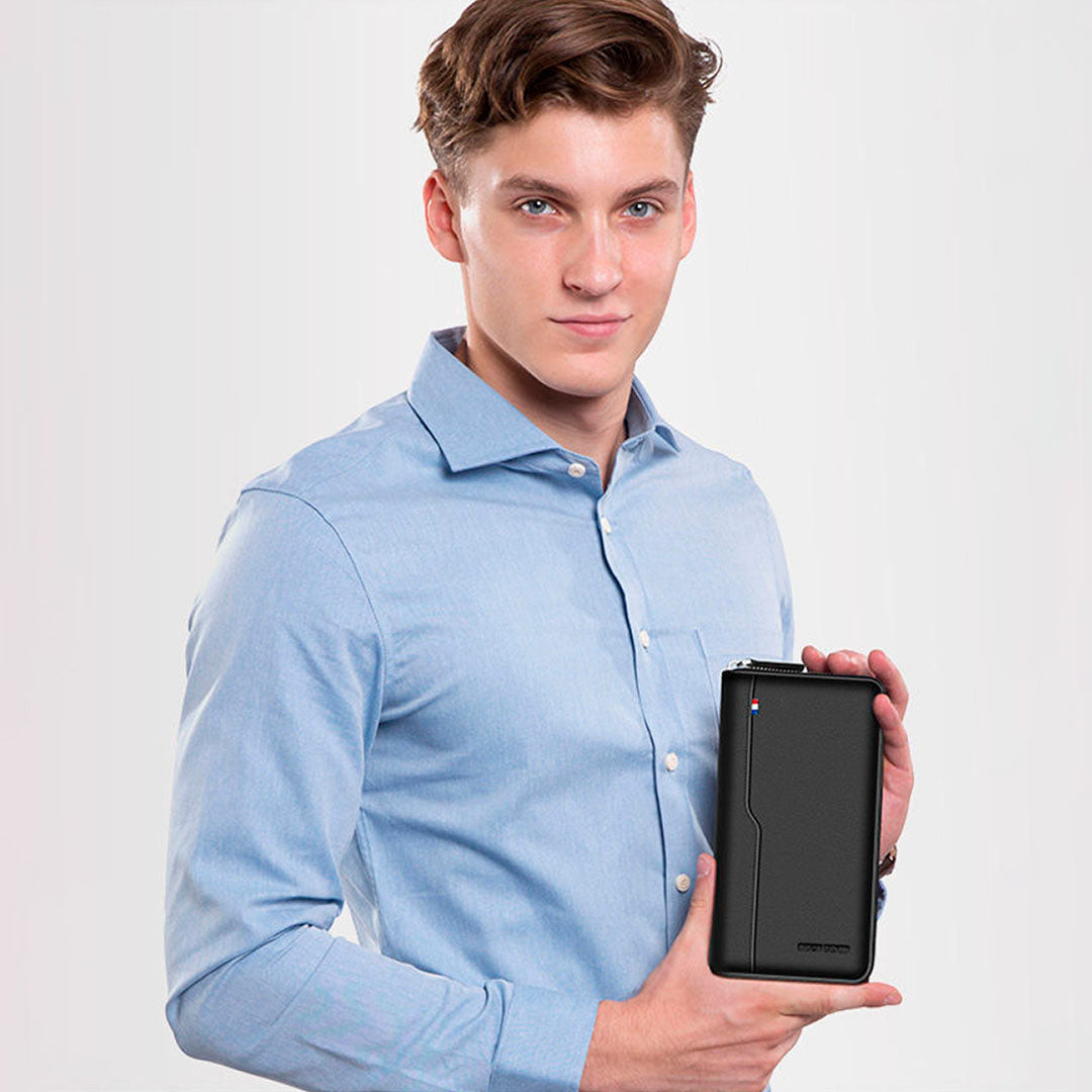 Denim Men’s Wallet – Safepocket