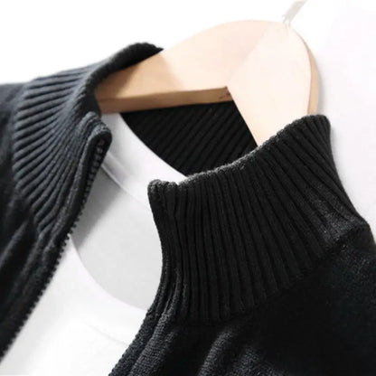 Men’s Sweater with Zipper Closure